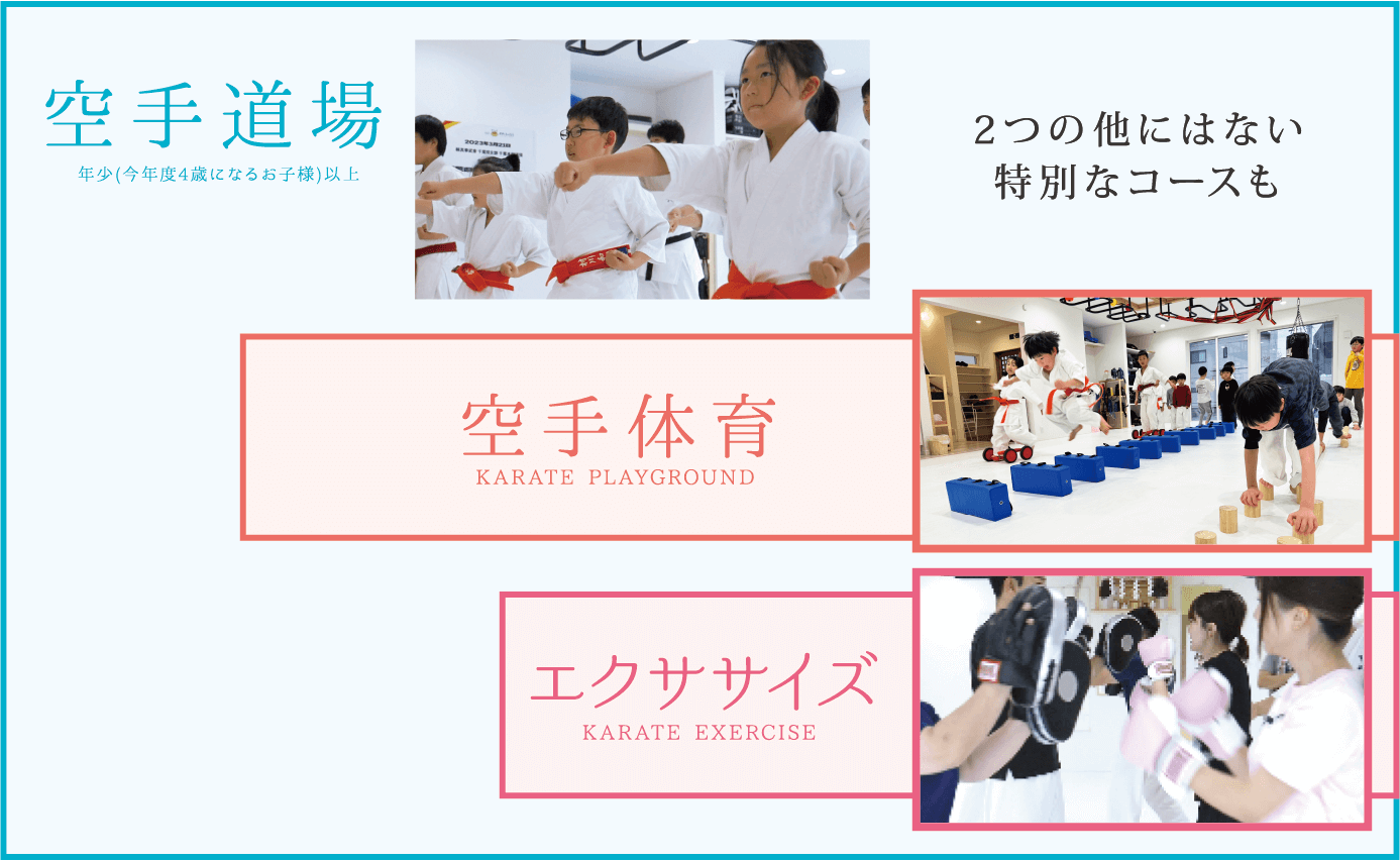 3つのコース詳細画像